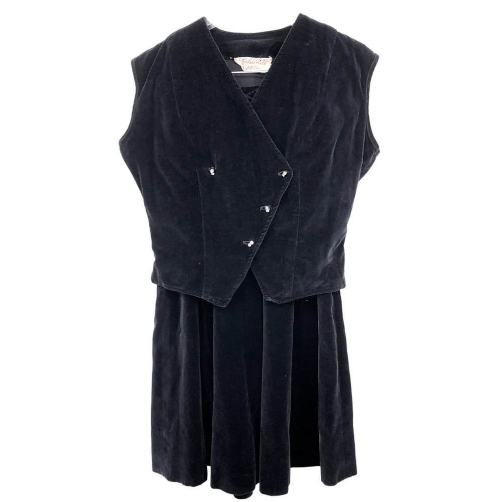 Vintage Barbara Field Joyce of Chicago Skirt Suit 2? Used Black